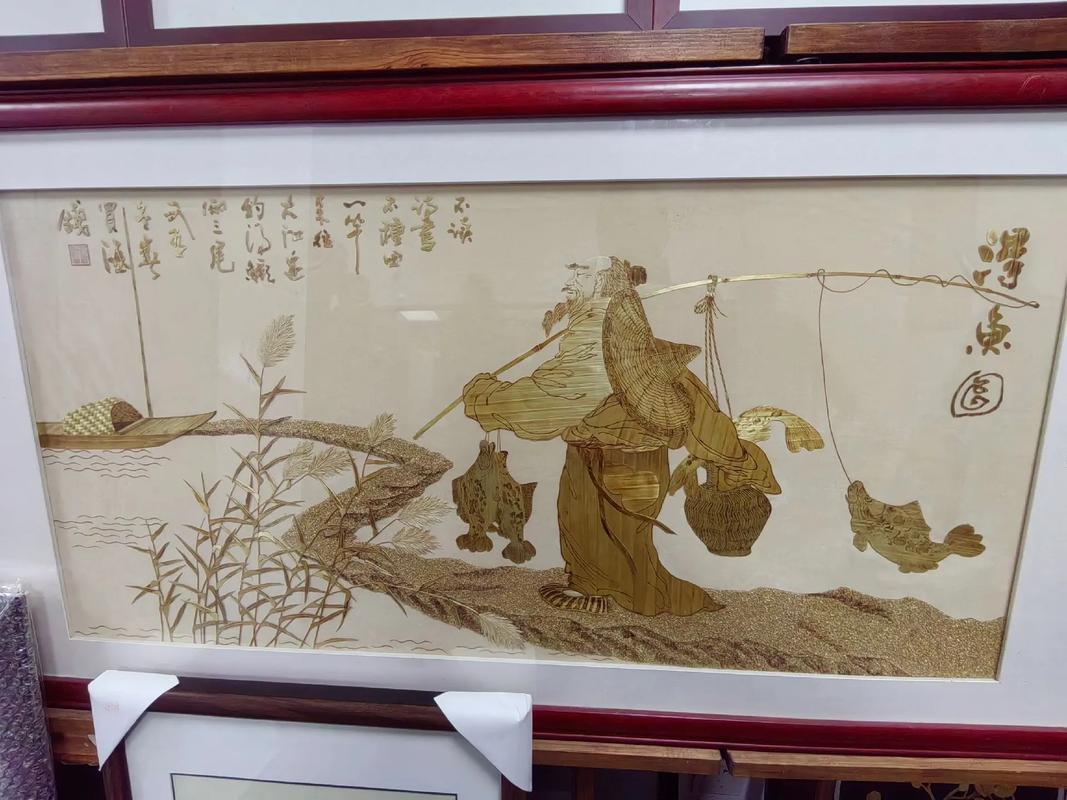 小海鎮(zhèn)吳永龍麥稈畫(huà)欣賞