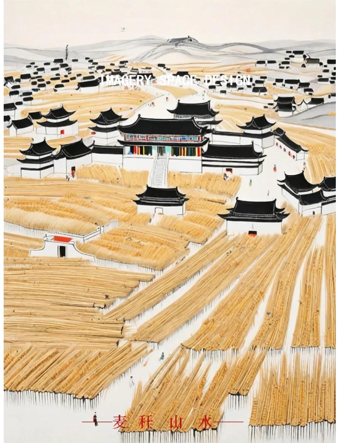 "秸"盡其用,點(diǎn)稈成"金"&mdash;&mdash;麥吉桿畫(huà) 麥稈畫(huà)又稱麥草畫(huà),麥燙畫(huà),麥秸畫(huà)